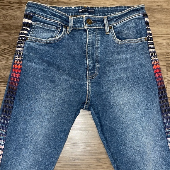 Levi’s Japanese Denim 721 Made & Crafted High-Rise Skinny Jeans - Picture 2 of 11